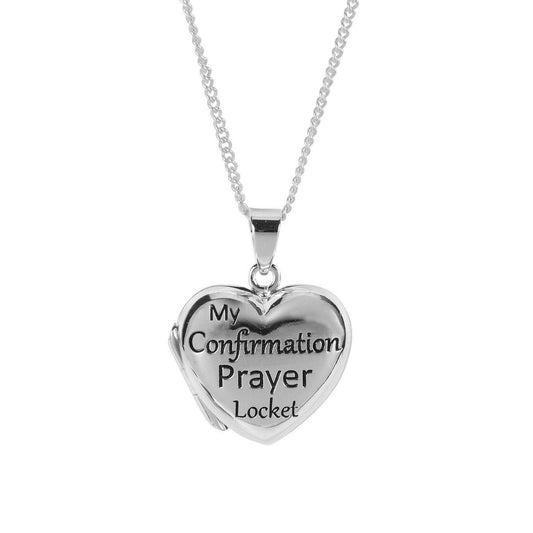 My Confirmation Prayer Locket Necklace