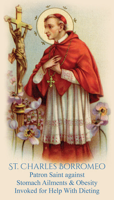 St. Charles Borromeo - Patron Saint against Stomach Ailments, Obesity