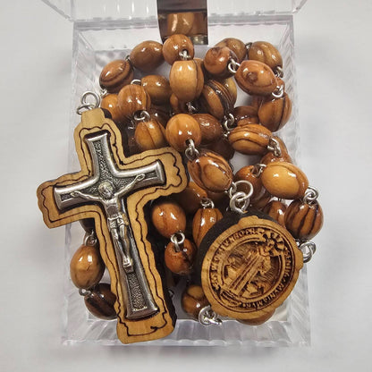 Holy Land Olive Wood Rosary