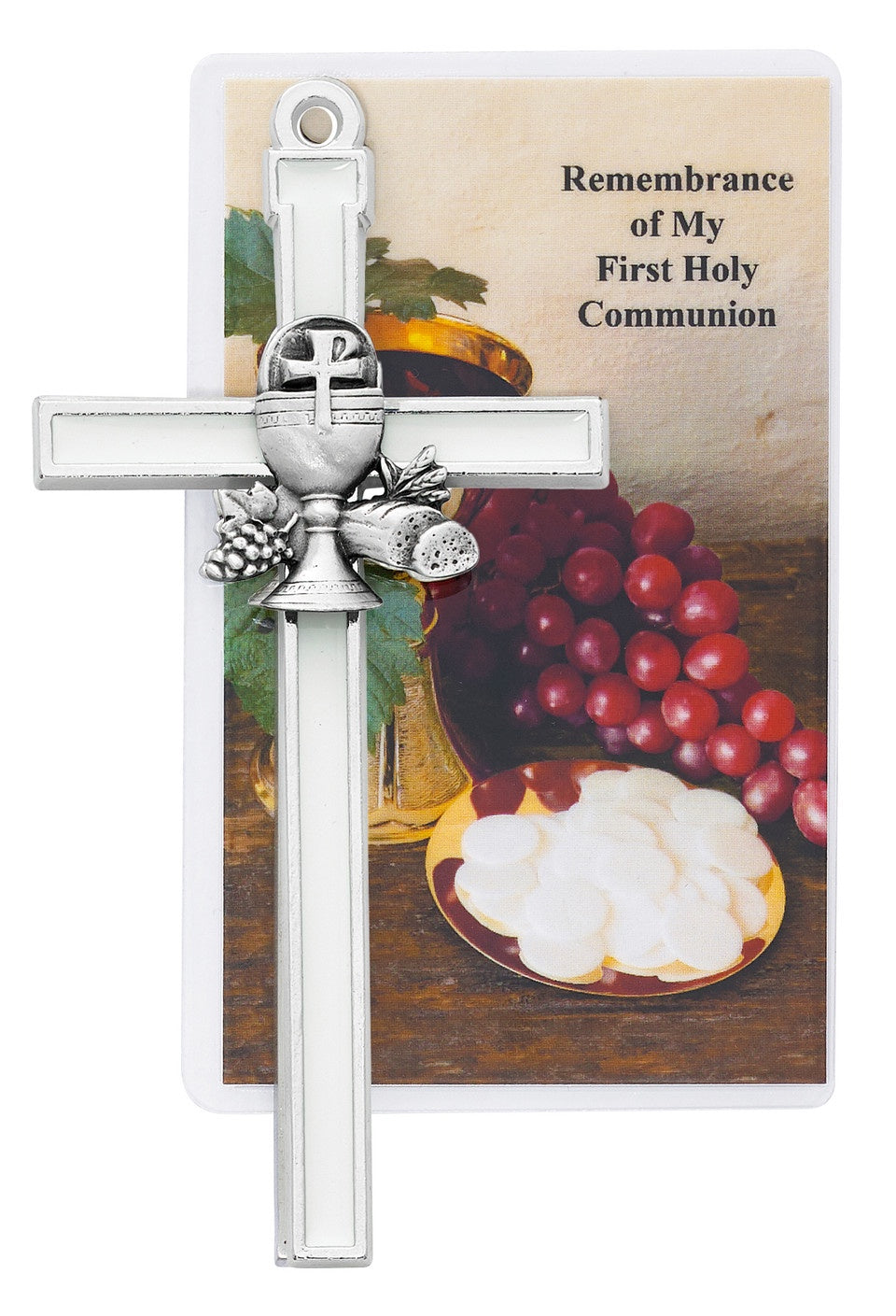 Remembrance of My First Holy Communion Enamel Cross