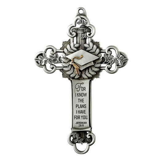 5" Enamel Cross- Graduation