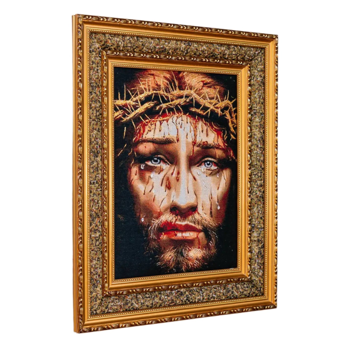 His Precious Blood Double Padded Framed Image - 21"
