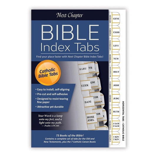 Catholic Bible Index Tabs