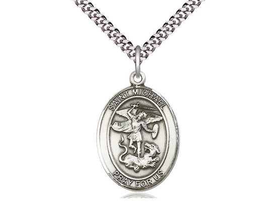 St. Michael the Archangel, Defend Us in Battle - Necklace