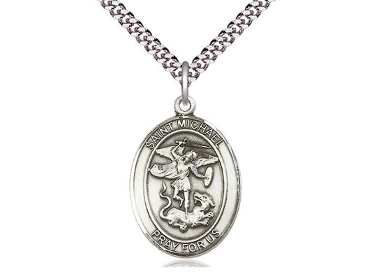 St. Michael the Archangel, Defend Us in Battle - Necklace