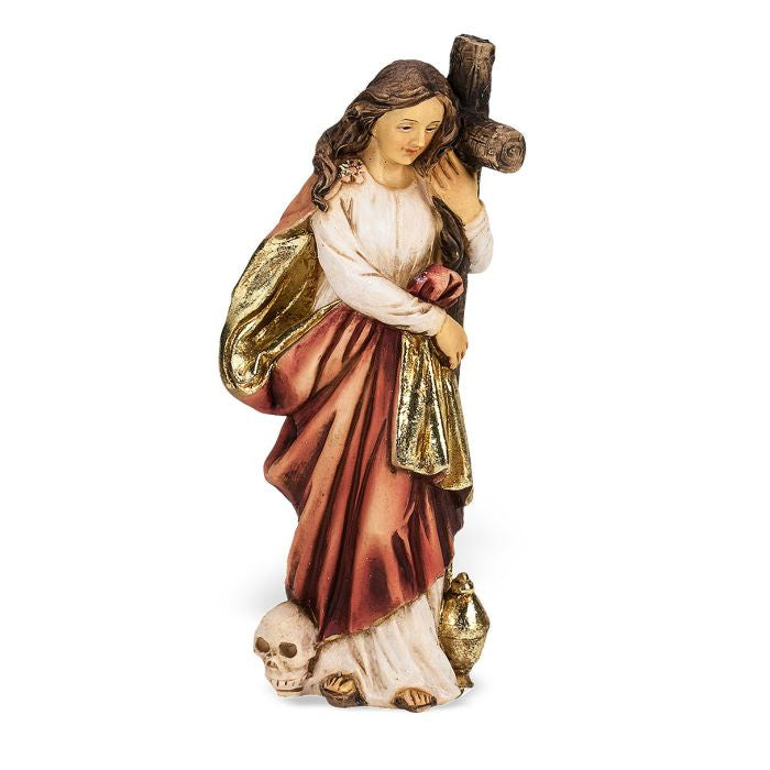 St. Mary Magdalene 4" Statue with Prayer Card