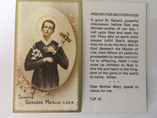 St. Gerard - Holy Card (Limited)