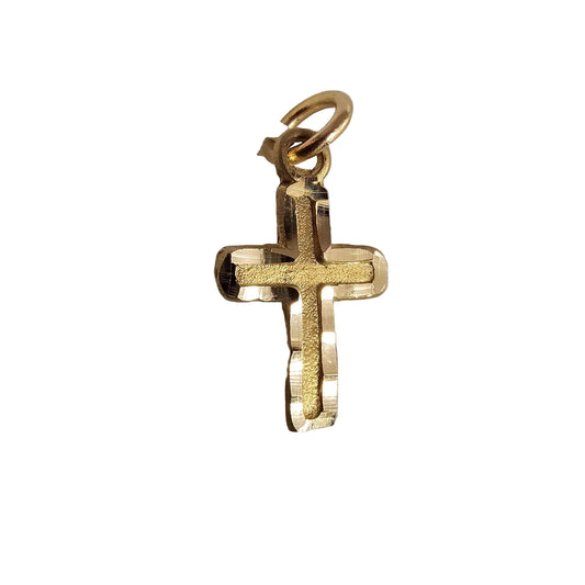 Mini Cross, 14 KT Gold Medal