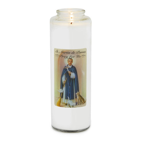 Holy Icons White Prayer Intention Candle