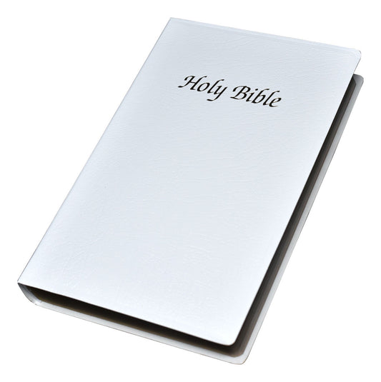 FIRST COMMUNION BIBLE - WHITE