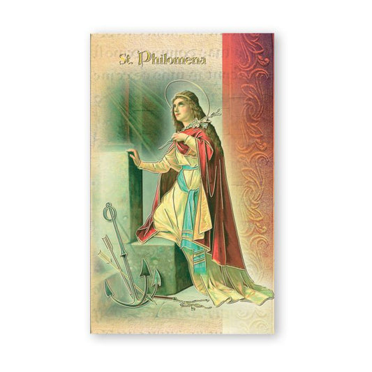 St. Philomena Biography and Prayer Folder