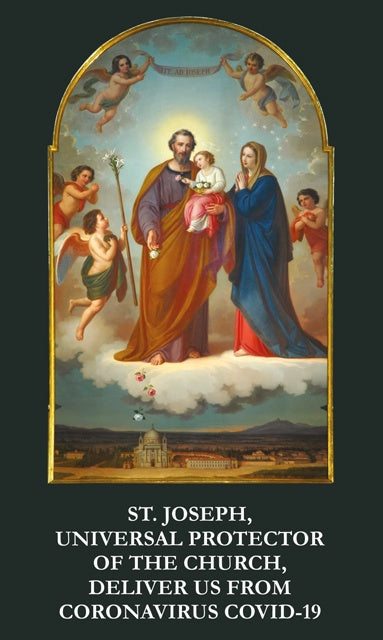 St. Joseph Prayer Against Coronavirus - Prayer Card