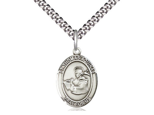 St. Thomas Aquinas Sterling Silver Medal