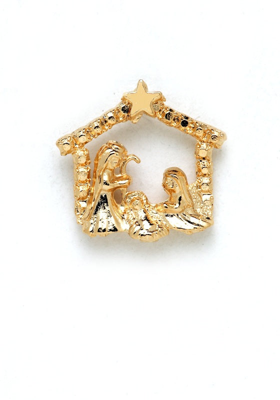 Small Nativity Lapel Pin