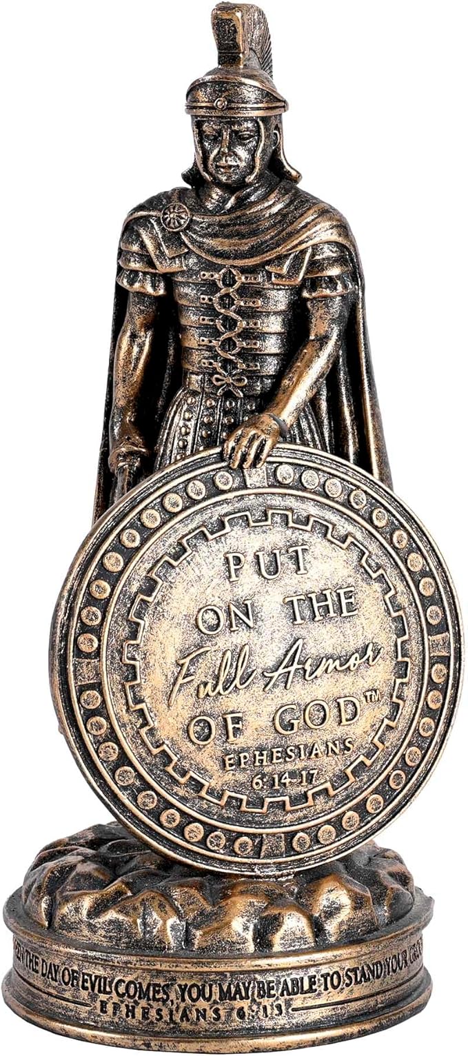 Put on the Full Armor of God - 9" Statue
