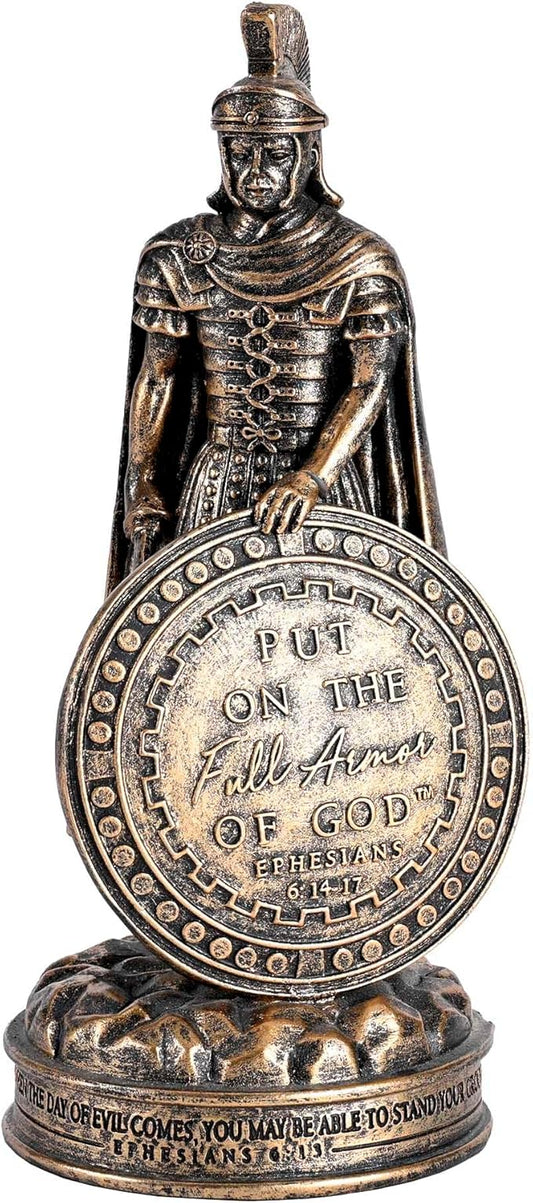 Put on the Full Armor of God - 9" Statue