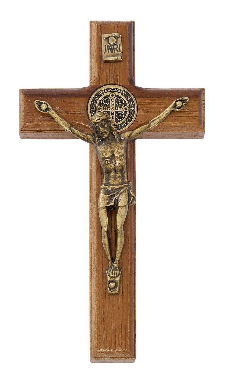 Walnut St. Benedict Crucifis