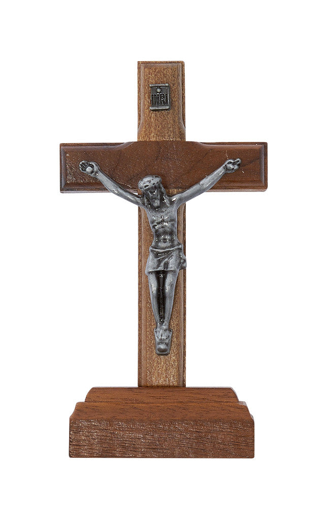 3.75" Standing Crucifix