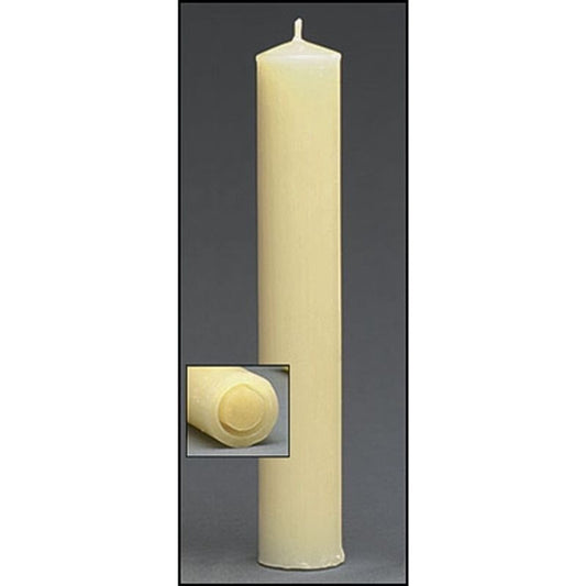 1 1/2" x 12"  51% or 100% Beeswax Candle