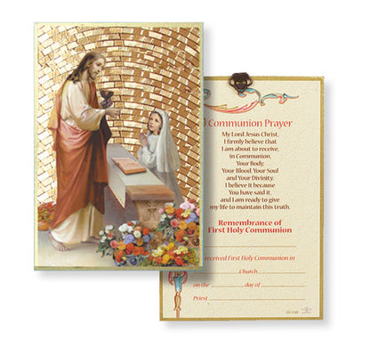 4" x 6" First Communion Mosaic Plaque