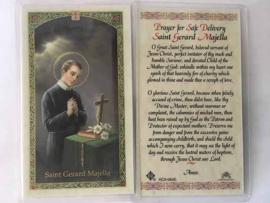 St. Gerard - Holy Card-SFI