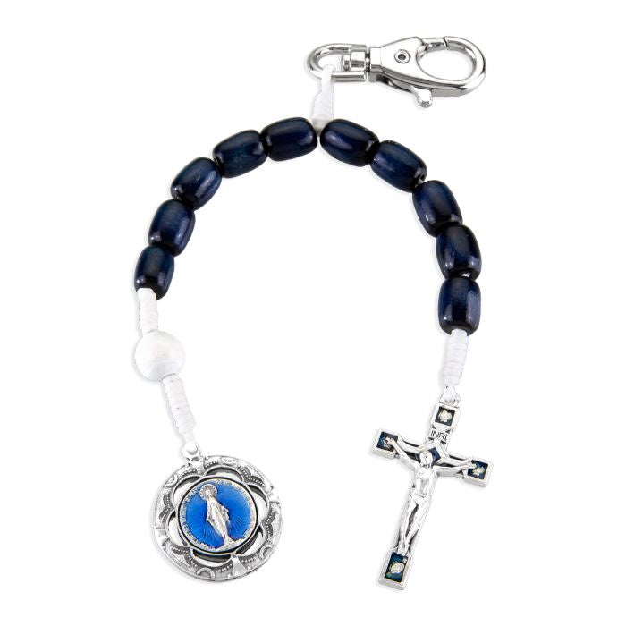 Back Pack and Key Clip Rosary