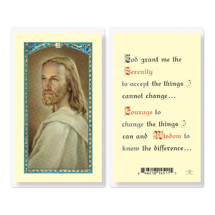 "God grant me serenity" Prayer Card