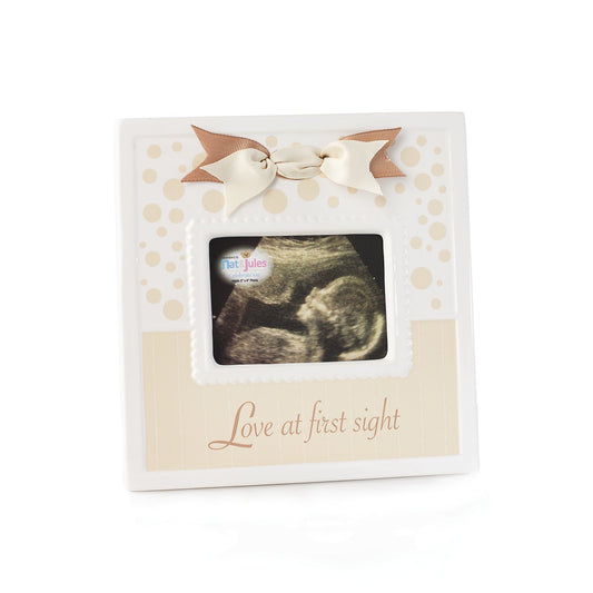 Sonogram Frame - Love at First Sight - Baby's First Picture
