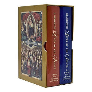 Illustrated Lives of the saints - 2 volume set