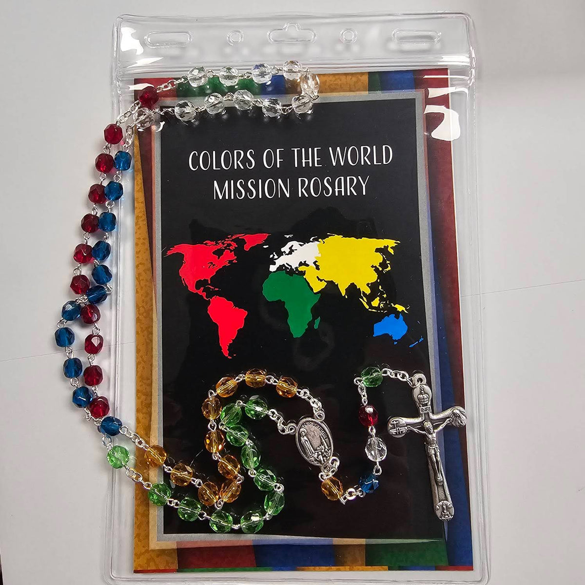 Glass Bead World Mission Rosary