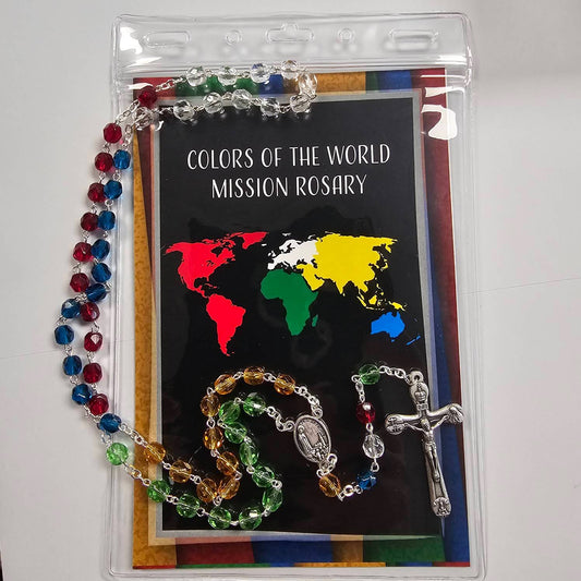 Glass Bead World Mission Rosary