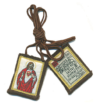 Sacred Heart of Jesus Brown Scapular