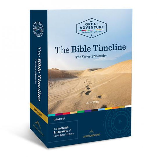 The Bible Timeline: The Story of Salvation - by Jeff Cavins (12 DVD Set)