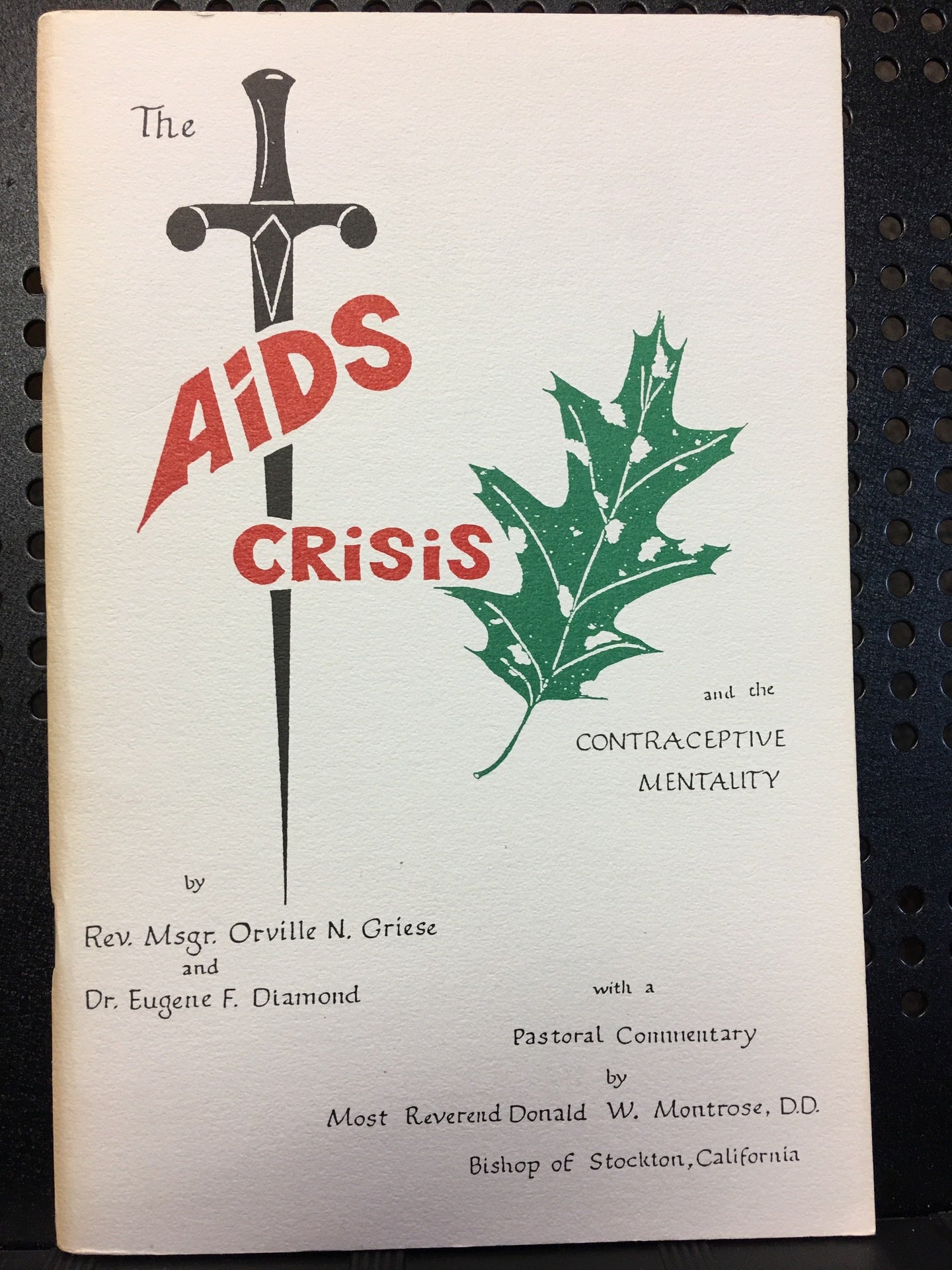 The Aids Crisis and the Contraceptive Mentality - Booklet