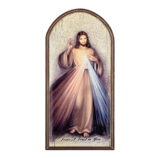 Divine Mercy Arched Plaque, Marco Sevelli - 15"