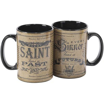 Every saint has a past and every sinner has a future mug