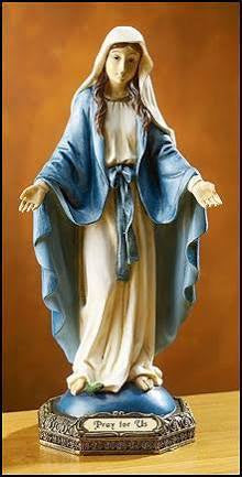 9" Our Lady of Grace Statue