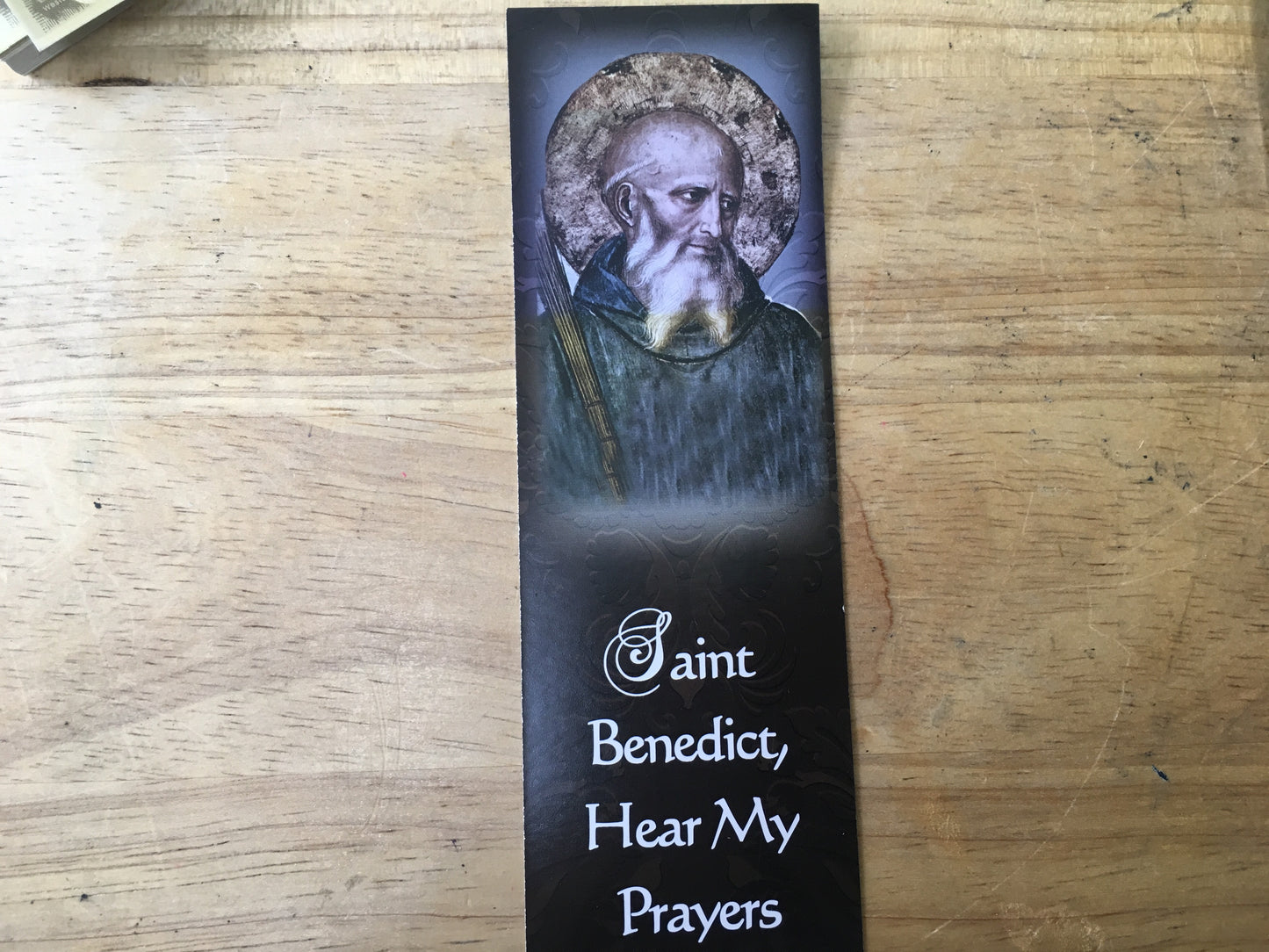 St. Benedict - Bookmark