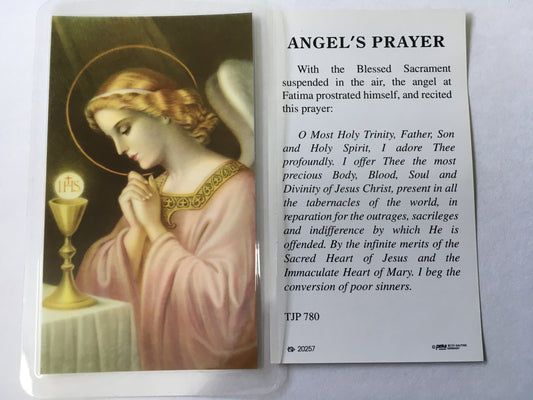 Guardian Angel - Holy Card