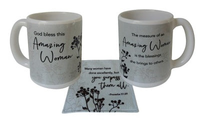 Amazing Woman Mug and Coaster Set