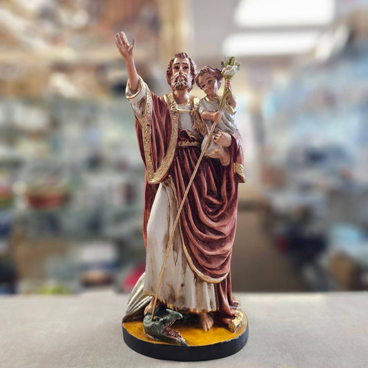9.5" St. Joseph Terror of Demons Statue