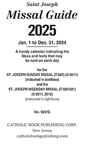 Annual Missal Guide