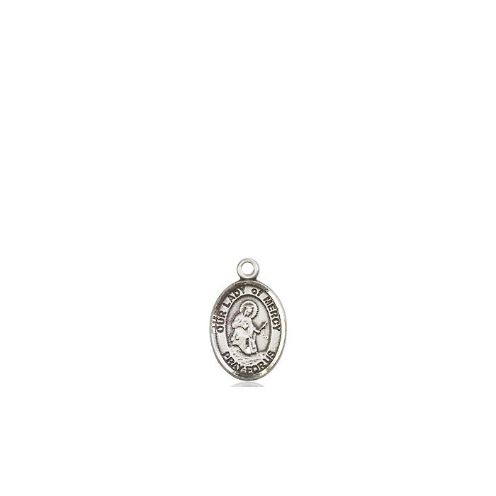 Small Sterling Silver Our Lady of Mercy Medal