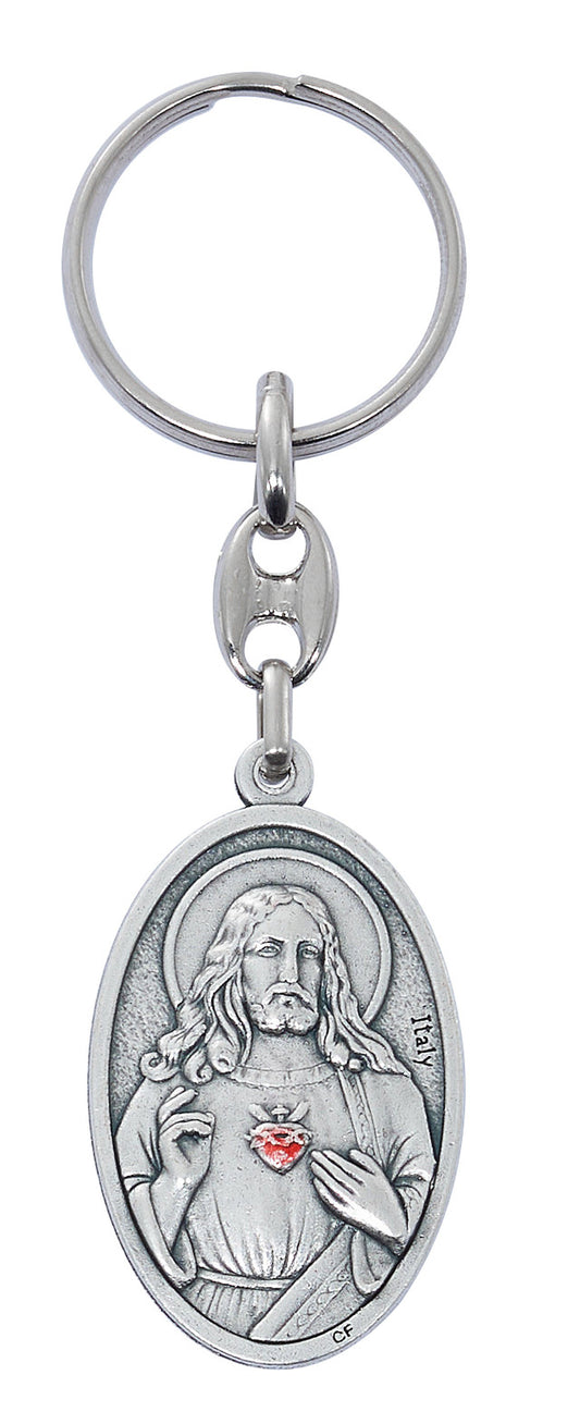 The Sacred Hearts Keychain