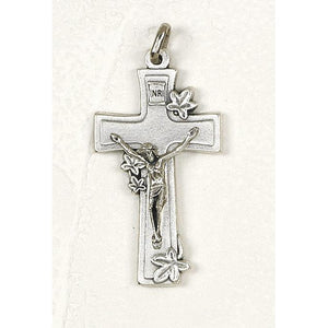Lily Crucifix Medal