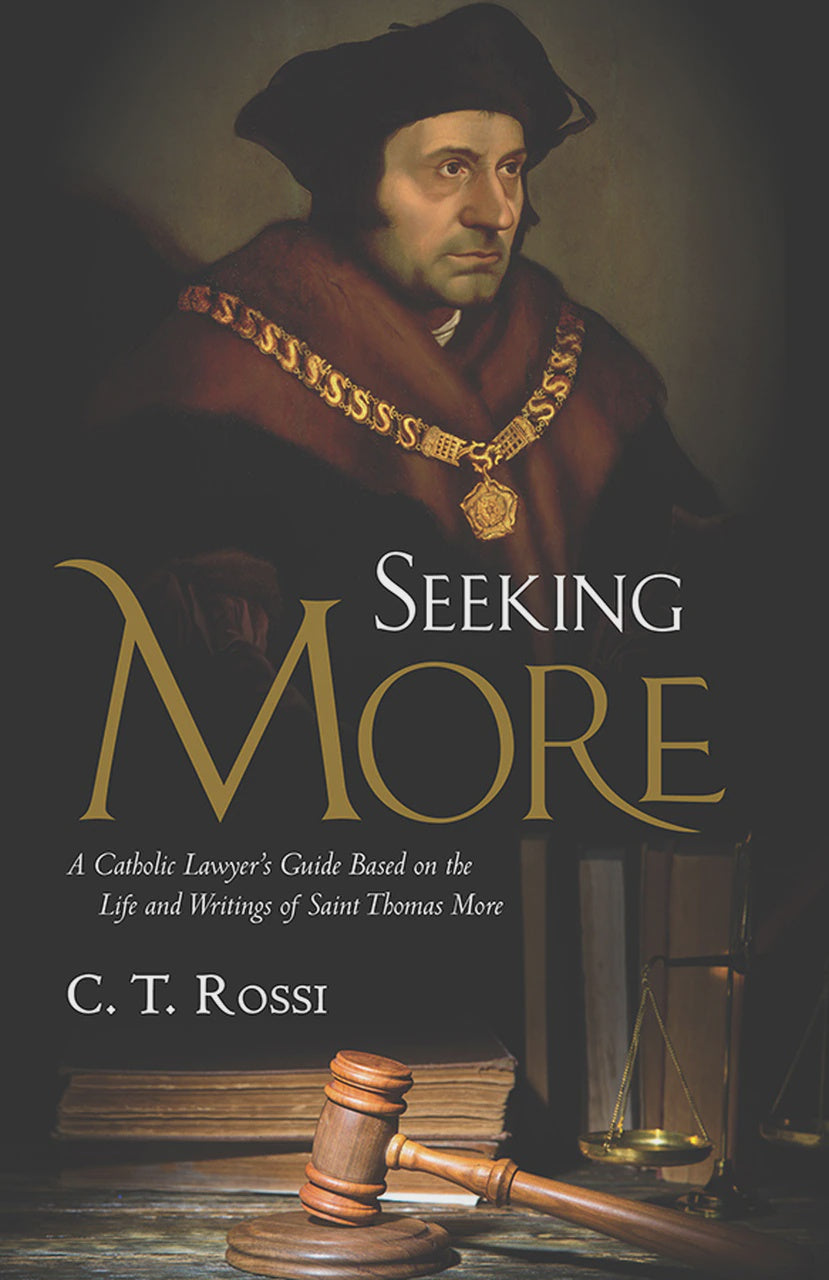 Seeking More: A Catholic Lawyer's Guide Based On The Life And Writings Of Saint Thomas More - by C.T. Rossi