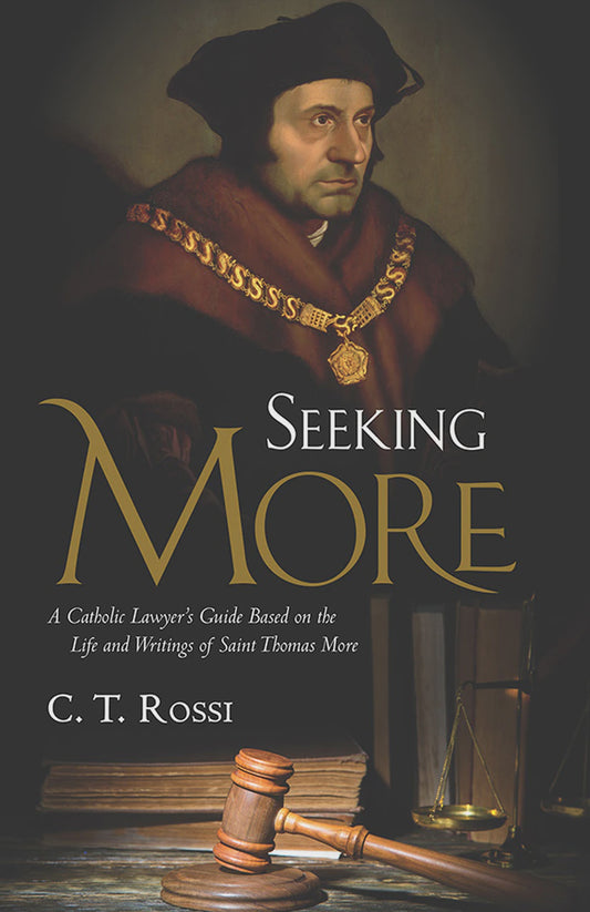 Seeking More: A Catholic Lawyer's Guide Based On The Life And Writings Of Saint Thomas More - by C.T. Rossi