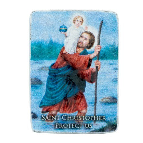 St. Christopher Protect & Guide Visor Clip