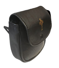 Sheepskin Leather Burse with Cord