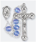 SAPPHIRE AURORA BOREALIS LADDER ROSARY